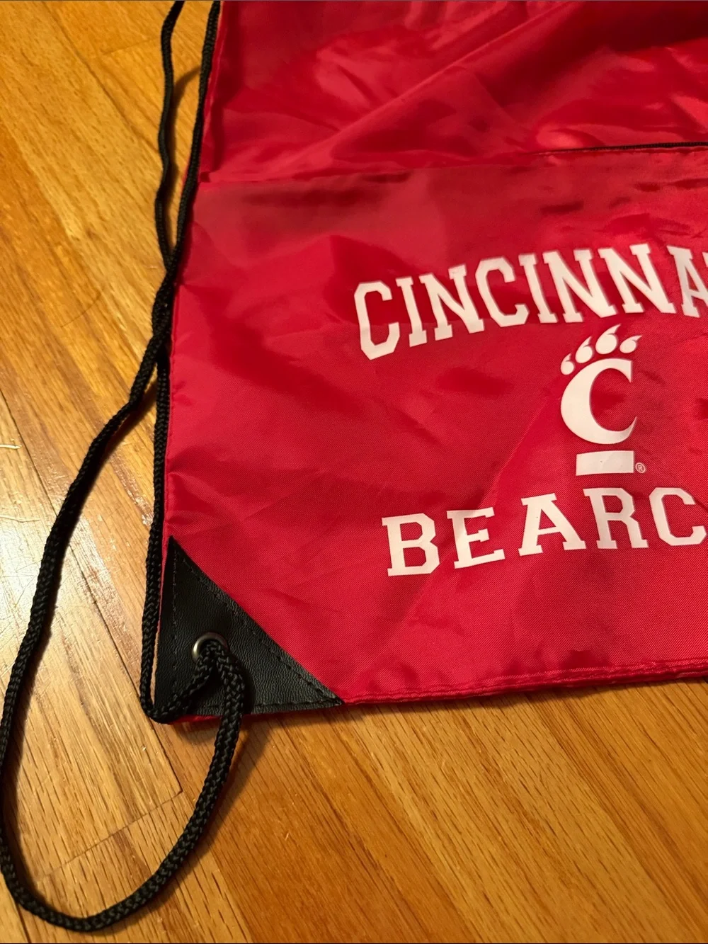 Cincinnati Bearcats Red Drawstring Gym Bag